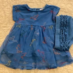 Hanna Andersson dinosaur dress